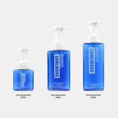 Envases cosméticos de Skincare de la botella de la espuma del suero de la bomba de 40ML 60ML 80ML PETG