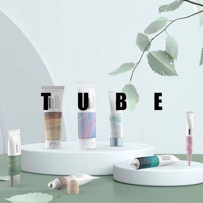tubo de empaquetado de la crema corporal del apretón del tubo cosmético lavable 22m m reutilizable de 19m m