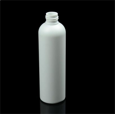 250ml modificó los envases de plástico para requisitos particulares finos de la botella plástica blanca del HDPE del color 24/410
