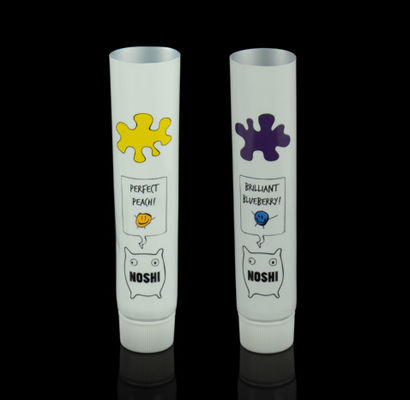 tubos cosméticos vacíos del apretón ABL del tubo comprensible de 25ml con el tapón de tuerca