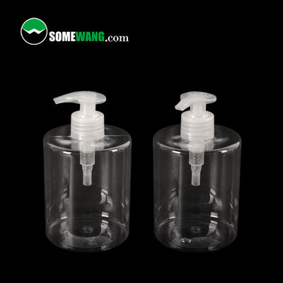 24/410 botella cosmética 200ml de la loción de la botella plana del hombro del ANIMAL DOMÉSTICO