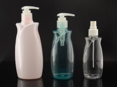 Botella vacía plástica 130ml 230ml 300ml del champú del ANIMAL DOMÉSTICO rosado de la flor