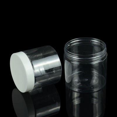 envases libres plásticos transparentes del desodorante de la polimerización en cadena Bpa del tarro del ANIMAL DOMÉSTICO de la comida de 100ml 200ml 250ml