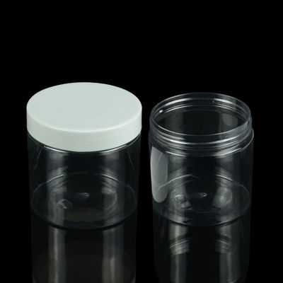 envases libres plásticos transparentes del desodorante de la polimerización en cadena Bpa del tarro del ANIMAL DOMÉSTICO de la comida de 100ml 200ml 250ml