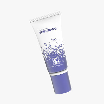 Tubo laminado plástico de aluminio de la crema de cara del diámetro 35m m ABL PBL
