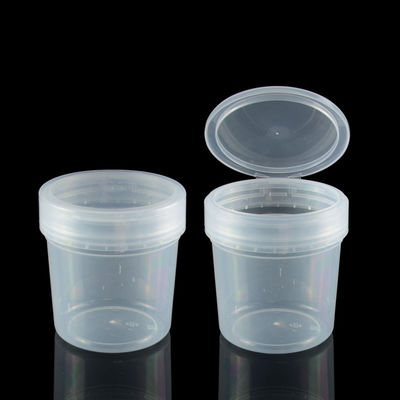 tarros cosméticos de lujo poner crema de la categoría alimenticia del tarro de 240g 480g 600g PP con Flip Cap