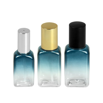 botellas plásticas vacías del cuadrado de 60ml 100ml 120ml para la botella del suero de la loción con la bomba