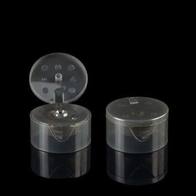 botellas plásticas de 24/410 33/410 cápsula con Flip Tops 4.5m m OD