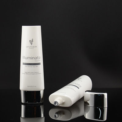 tubo cosmético del tubo de la fundación de 40m m que empaqueta los tubos cosméticos vacíos ovales estupendos 180ml