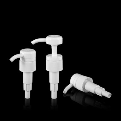 Plástico PP 28 410 Champú Cosmético bomba de loción de plástico dispensador de jabón bomba 4CC Dispensador de salida