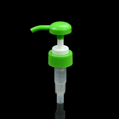 Bomba vacía del dispensador de la loción del cuarto de baño 4cc del verde 32/410 para el champú
