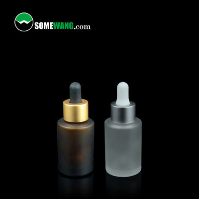 Skincare de lujo que empaqueta la botella modificada para requisitos particulares 15ml del dropper vacía