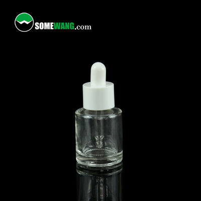 envase del aceite esencial 50ml alrededor de la botella de aluminio de cristal del suero del ojo del dropper