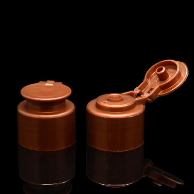 Cápsula plástica de Somewang Flip Top Bottle Lids Cosmetic que empaqueta 24/410