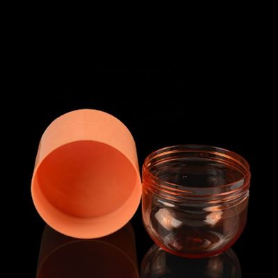Tarros claros del animal doméstico del cuidado personal de los productos 270ml del pelo del tarro cosmético de la crema con las tapas