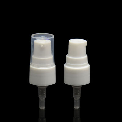 El dispensador blanco plástico cosmético del tratamiento rocía la bomba 18/410 0.12cc
