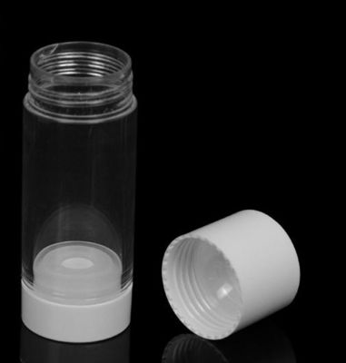 30g rollo recargable vacío del desodorante plástico de 33 x de 96m m en el plástico oval plano insípido de las botellas