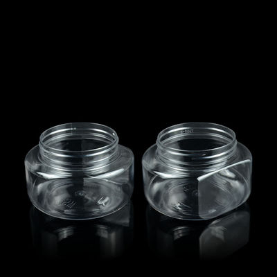 tarro plástico del animal doméstico de los exfoliantes corporales 500ml de los tarros del ANIMAL DOMÉSTICO de 240ml 350ml 500ml para la sal de baño