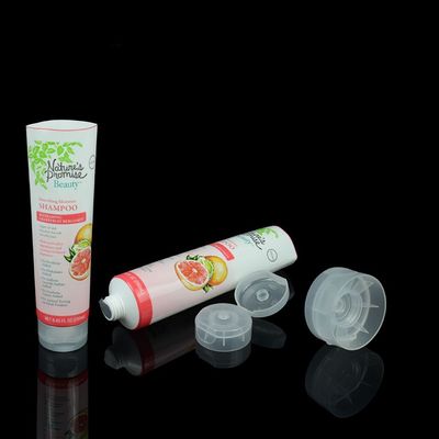 Impresión plástica de la lamina 250ml CMYK de la barrera del tubo cosmético plegable de PBL