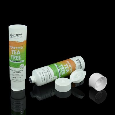 lamina plástica de la barrera del tubo plástico plegable del tubo de 250ml PBL para el cuidado personal