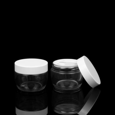 La pared pesada 30ml 50ml ACARICIA el empaquetado poner crema vacío plástico del tarro del cuidado de piel