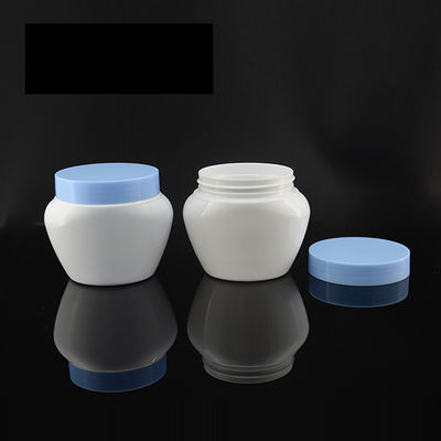El plástico helado de electrochapado del ANIMAL DOMÉSTICO sacude el tarro reciclable de la crema del cuidado de piel 50ml