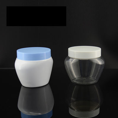 El plástico helado de electrochapado del ANIMAL DOMÉSTICO sacude el tarro reciclable de la crema del cuidado de piel 50ml