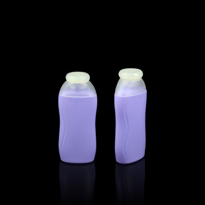 Champú plástico vacío colorido de la botella 200ml 250ml del OEM en botella anaranjada