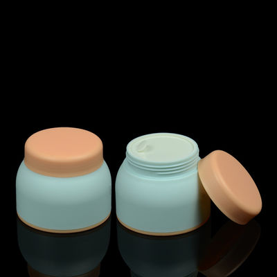 30ml 50ml 100ml PP vacíos baten los tarros libres en forma de cuenco del plástico transparente del tarro BPA con las tapas