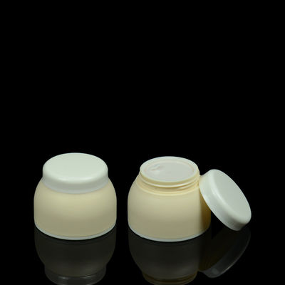 30ml 50ml 100ml PP vacíos baten los tarros libres en forma de cuenco del plástico transparente del tarro BPA con las tapas