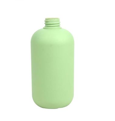 envases cosméticos vacíos del HDPE redondo cosmético de la botella de 500ml 28/410 PE