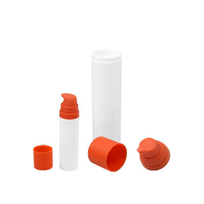 Botella cosmética de la bomba de vacío de la loción privada de aire del cilindro 20ml 100ml para la crema de cara