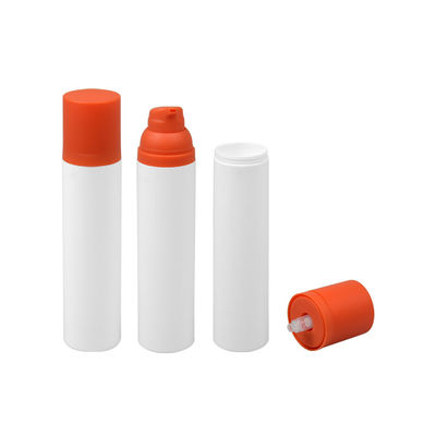 Botella cosmética de la bomba de vacío de la loción privada de aire del cilindro 20ml 100ml para la crema de cara