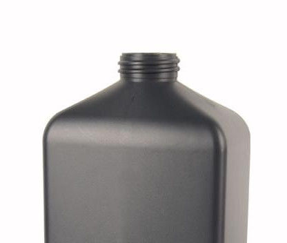 botella cuadrada plana de la bomba del cuidado de piel del HDPE de la botella cosmética de 950ml 32/410 PE