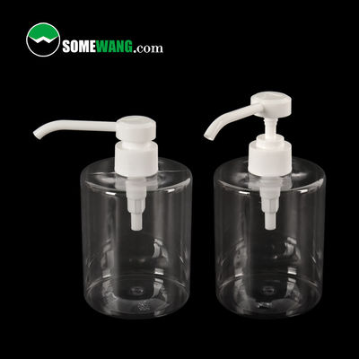 24/410 botella cosmética 200ml de la loción de la botella plana del hombro del ANIMAL DOMÉSTICO