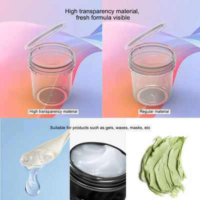 tarro poner crema cosmético plástico vacío de 8oz 16oz 20oz PP que empaqueta con la cerradura Flip Cap