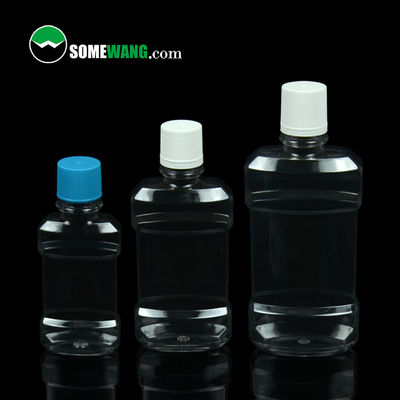 botella modificada para requisitos particulares botella cosmética del enjuague del ANIMAL DOMÉSTICO 100ml/250ml/500ml