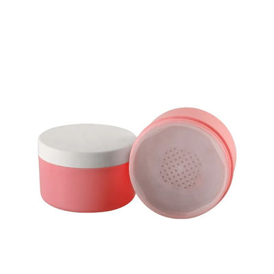 Maquillaje flojo compacto vacío PP cosméticos del envase de polvo que empaqueta el tarro