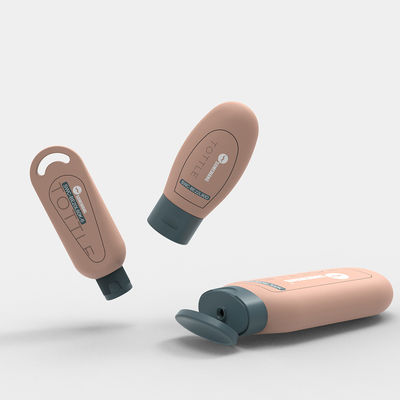 botella modificada para requisitos particulares al revés del desinfectante de la mano de 60ml PE con Flip Top Lid