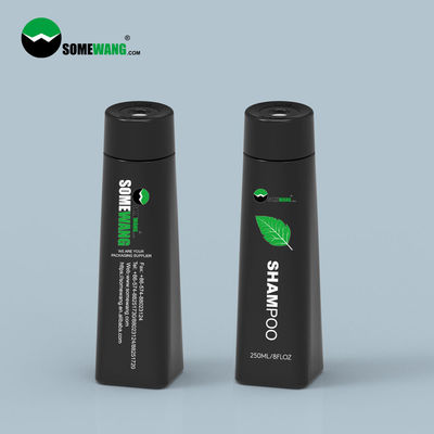 Botella hermética modificada para requisitos particulares 250ml del apretón del champú de la botella cosmética del PE