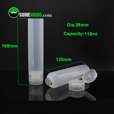 Tubo cosmético del PE que empaqueta el tubo suave del acondicionador de pelo 110ml