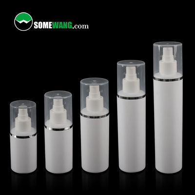 Loción cosmética Bottle100ml 120ml 150ml 200ml 250ml del PE con la cubierta externa