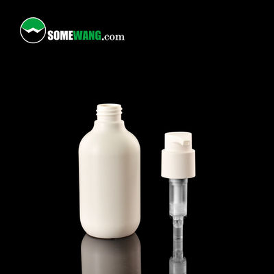 300ml la botella cosmética plástica de la ronda PE modificó la botella del champú para requisitos particulares de las bombas de la loción del lavado a mano