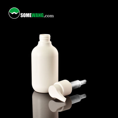 300ml la botella cosmética plástica de la ronda PE modificó la botella del champú para requisitos particulares de las bombas de la loción del lavado a mano