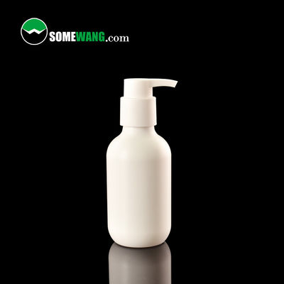 300ml la botella cosmética plástica de la ronda PE modificó la botella del champú para requisitos particulares de las bombas de la loción del lavado a mano