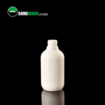 300ml la botella cosmética plástica de la ronda PE modificó la botella del champú para requisitos particulares de las bombas de la loción del lavado a mano